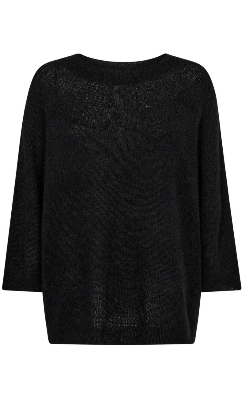Gossia Striktrøje - Amelia - Black