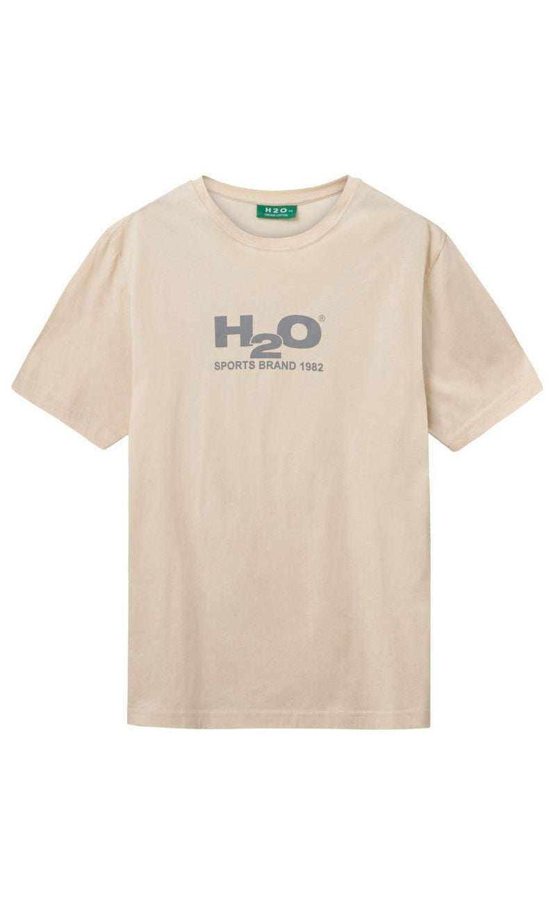 H2O T-Shirt - Logo - Chalk/Grey