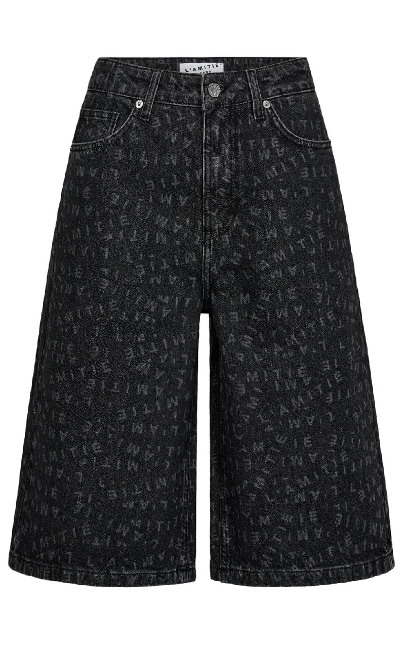 Haute L'Amitié Shorts - Logo - Black