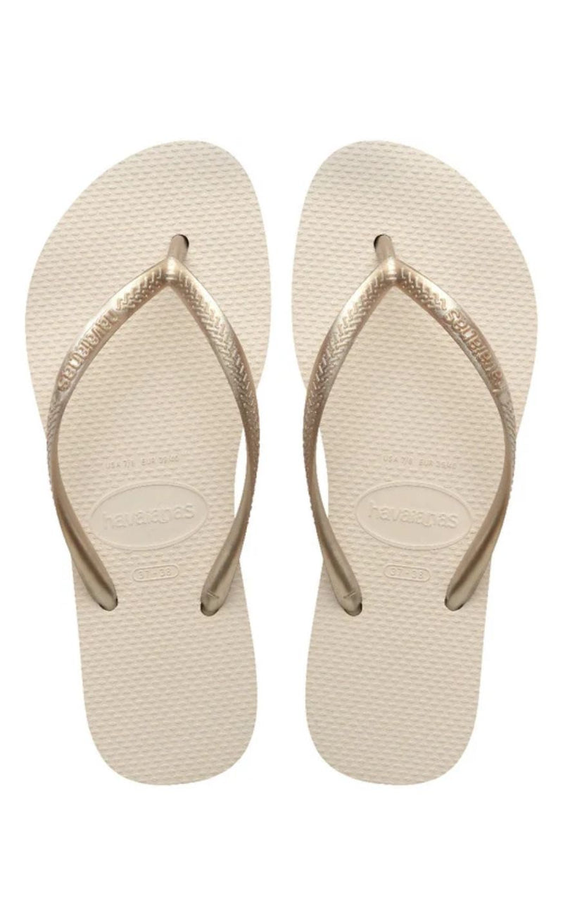 Havaianas Klipklapper / Sandal - Slim Flatform - Beige