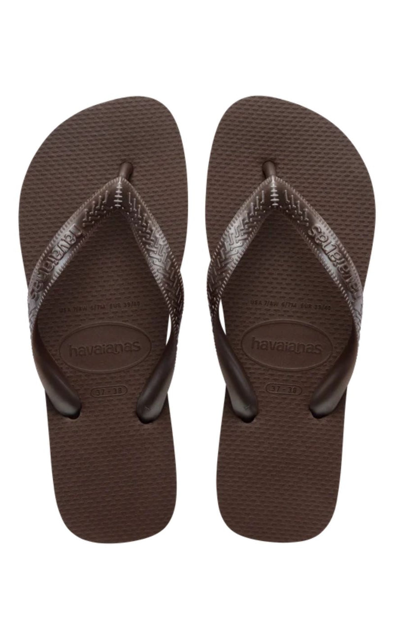Havaianas Klipklapper / Sandal - Top Tiras - Dark Brown