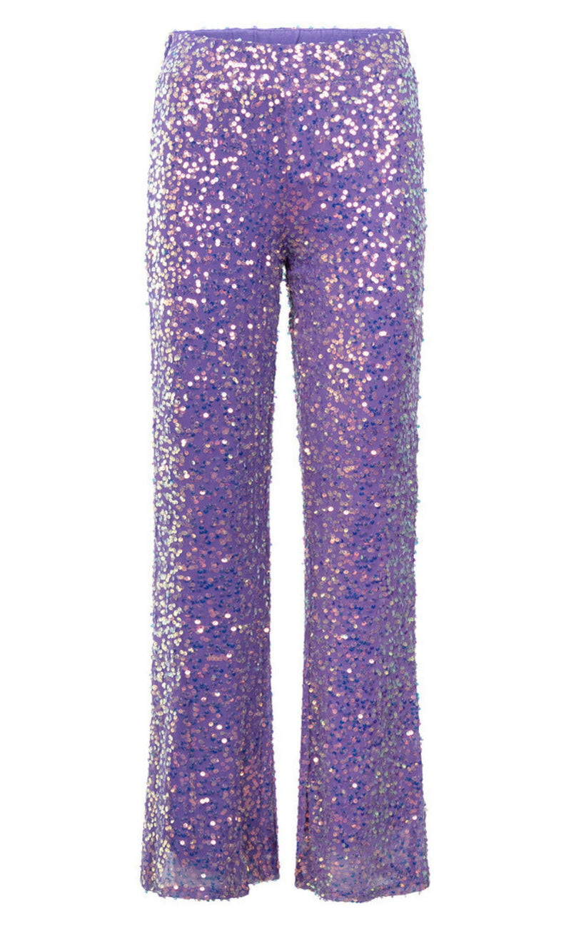 Hunkøn Bukser - Aya Sequin - Purple