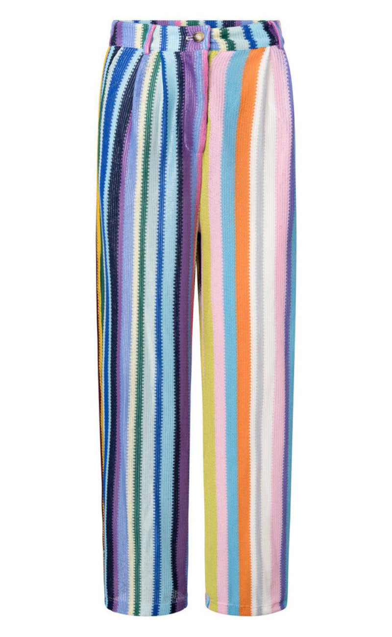 Hunkøn Bukser - Lotta - Mix Stripe
