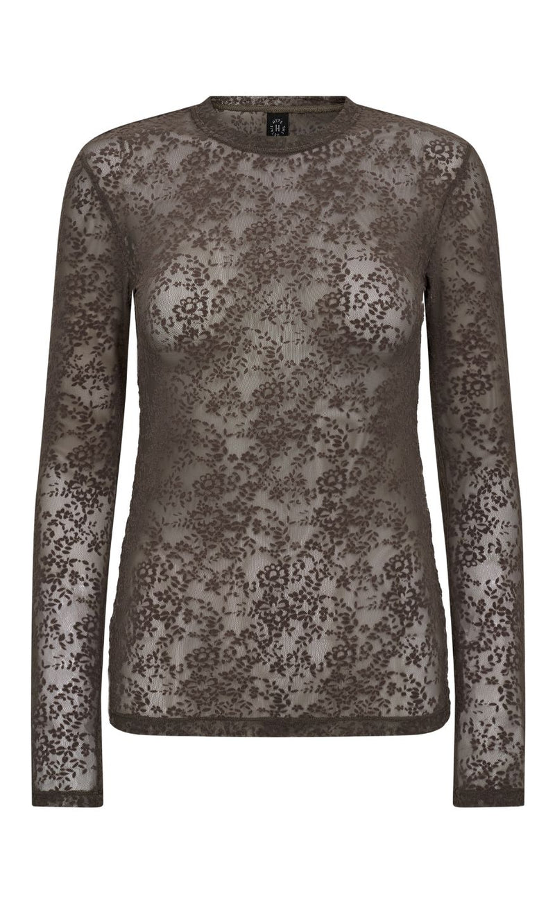 Hype The Detail Bluse - 852-14 - Brown