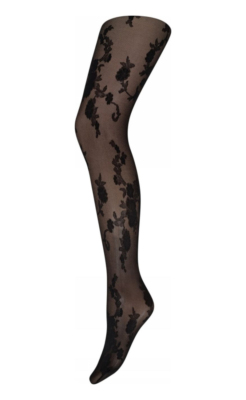 Hype The Detail Strømpebukser - Lace 25ap - Black