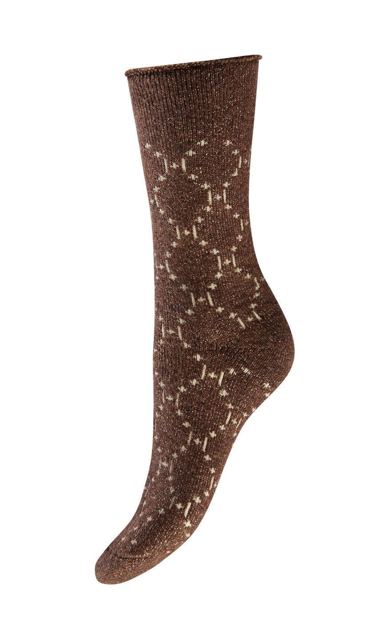 Hype The Detail Strømper - Cozy - 9006 / Brown