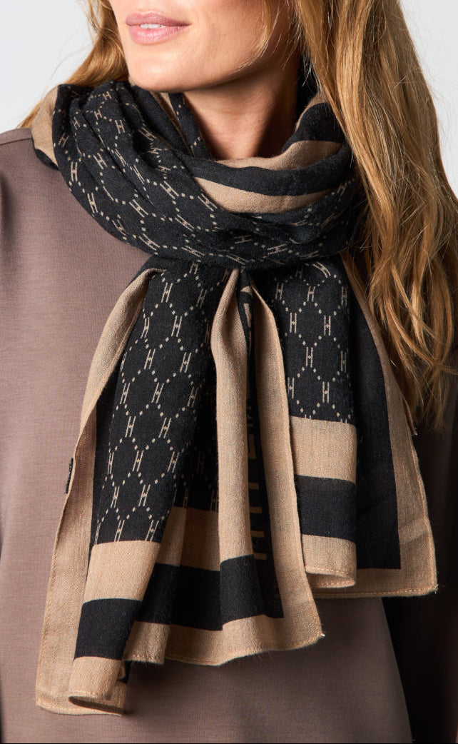 Hype The Detail Tørklæde - 950-83 - Black