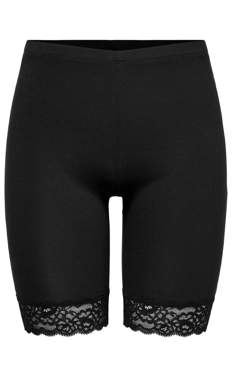 JDY Shorts - Ava Lace - Black