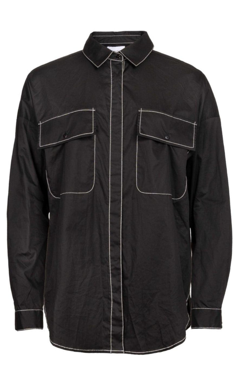 Liberte Bluse - Mero Cargo - Black
