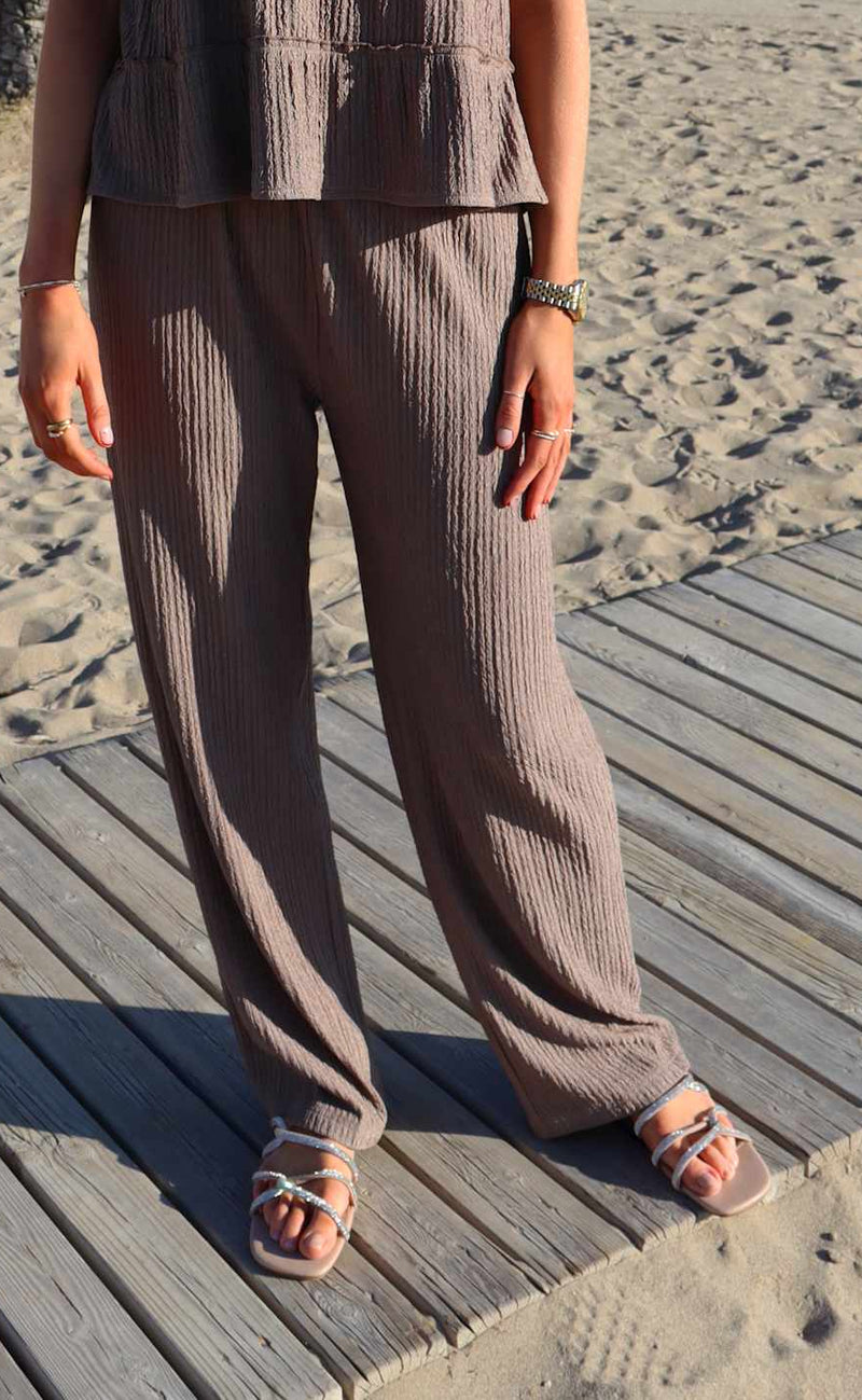 Liberte Bukser - Anni - Brown