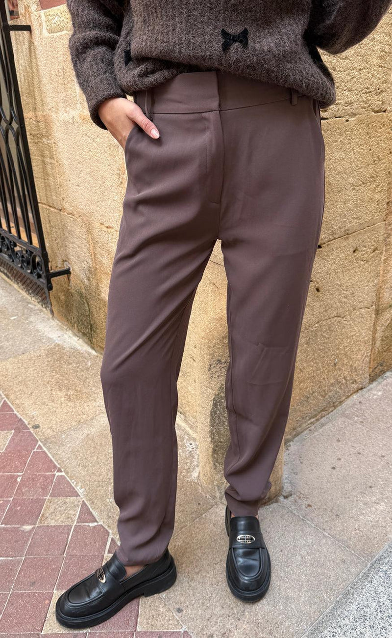 Liberte Bukser - Frede - Dark Brown