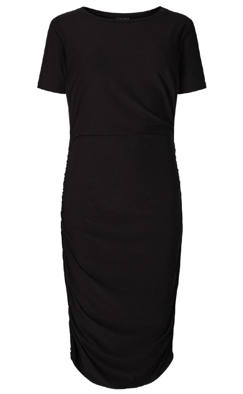 Liberte Kjole - Alma - Black