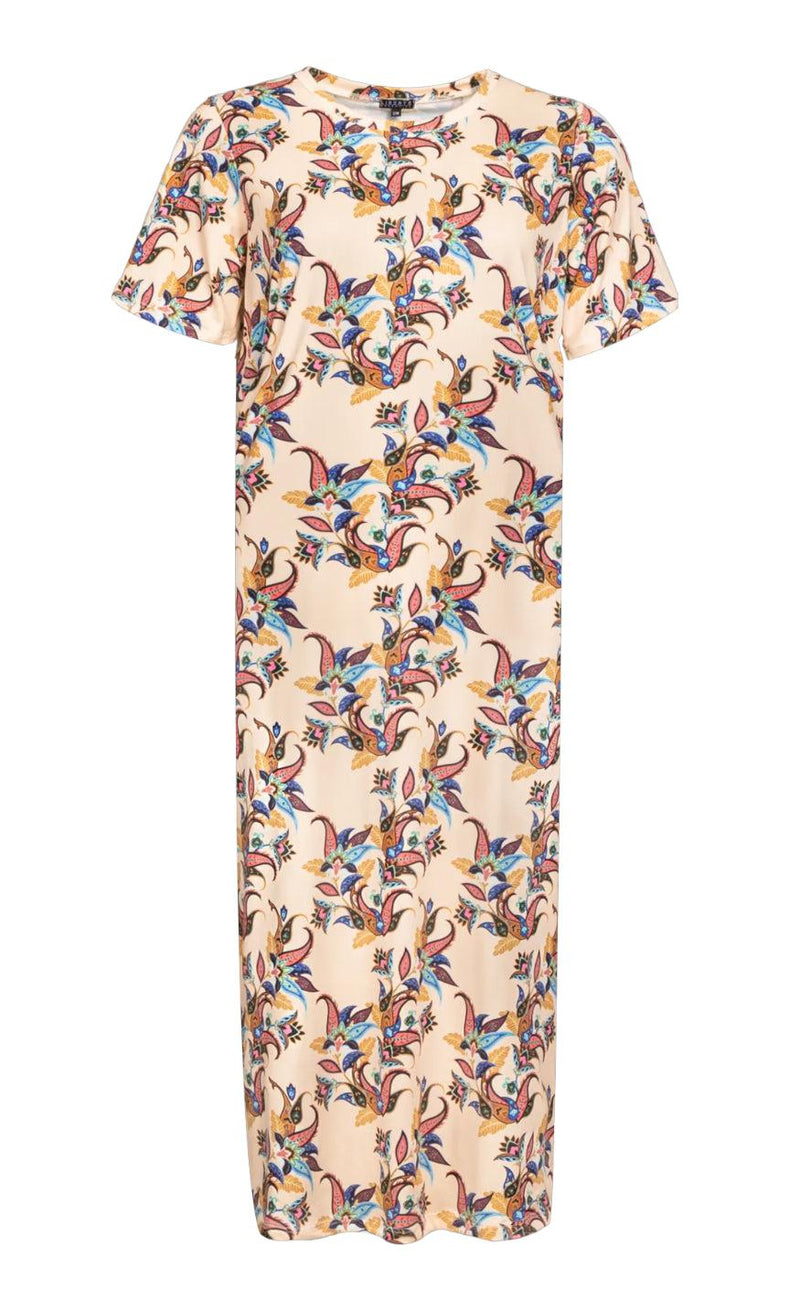 Liberte Kjole - Alma - Vanilla MultiColour Paisley