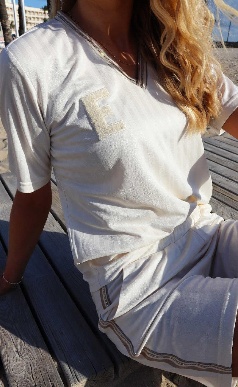 Liberte Shorts - Felia - Creme Simili