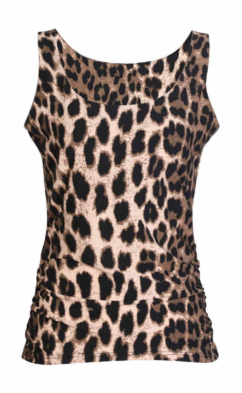 Liberte Top - Alma Turn - Big Lux Leo/Fossil