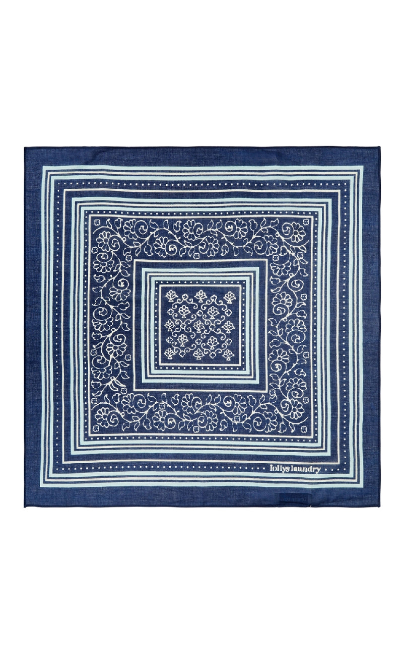 Lollys Laundry Bandana - Hemlock LL - Dark Blue