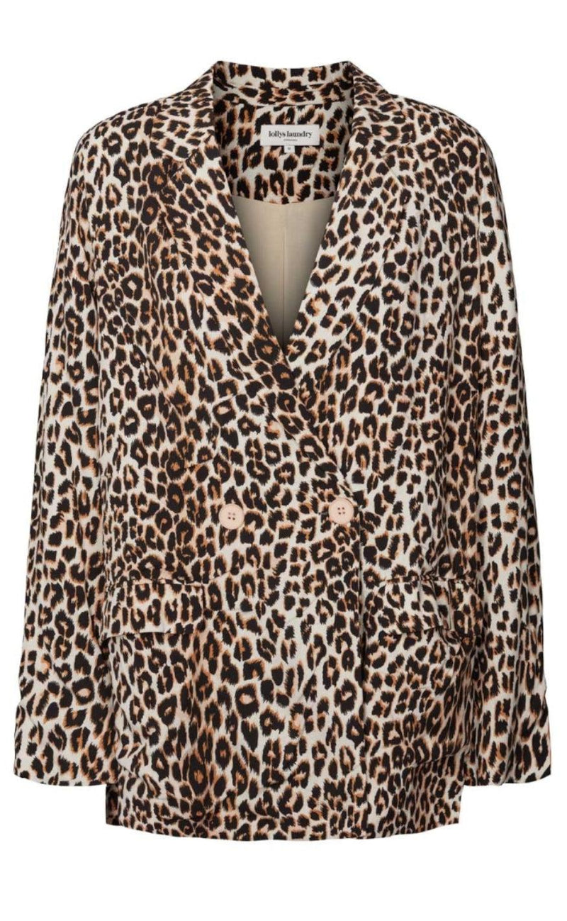 Lollys Laundry Blazer - Jolie - Leopard Print