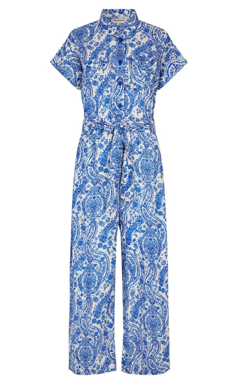 Lollys Laundry Buksedragt - Mathilde - Blue