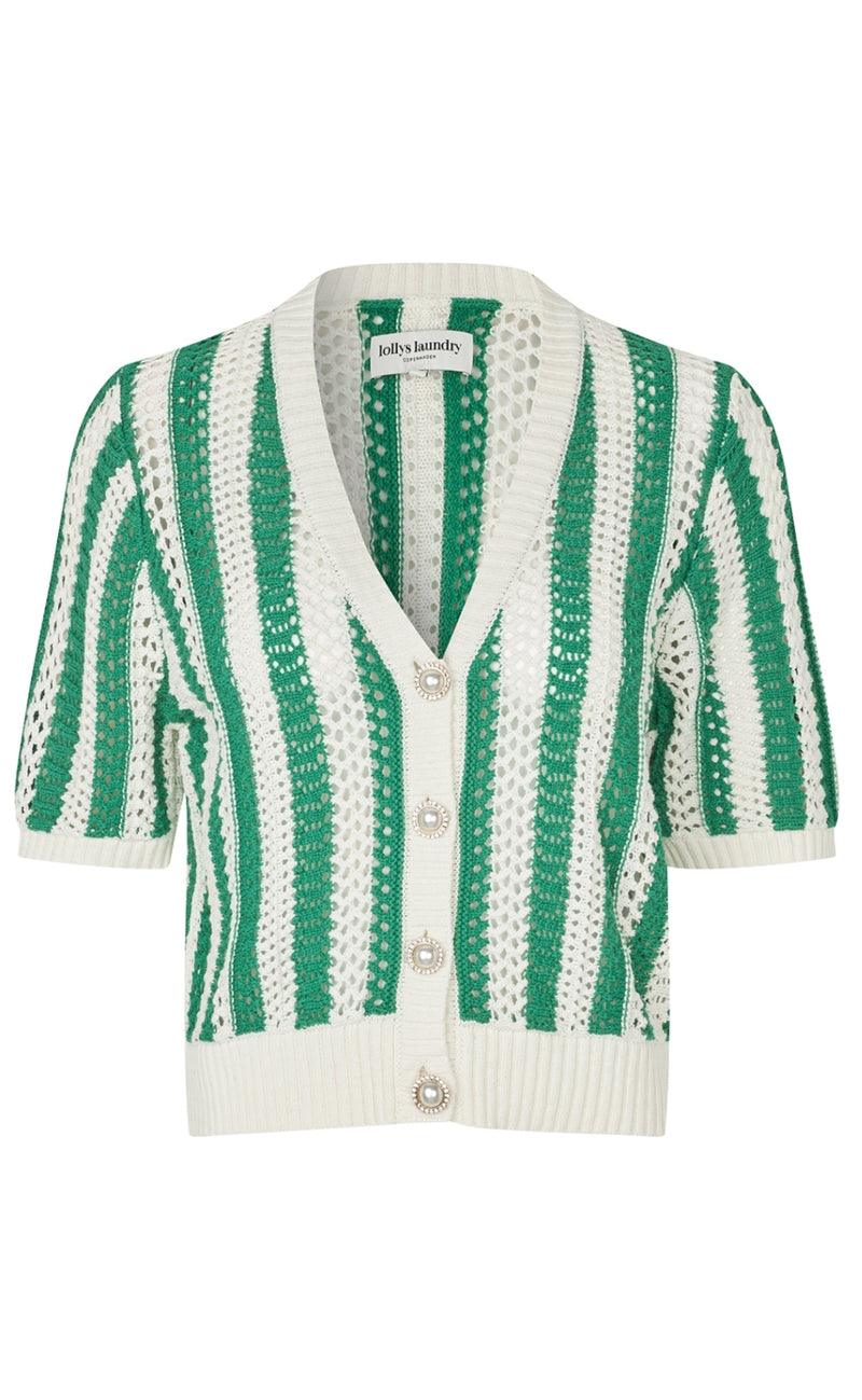 Lollys Laundry Cardigan - Siva - Green