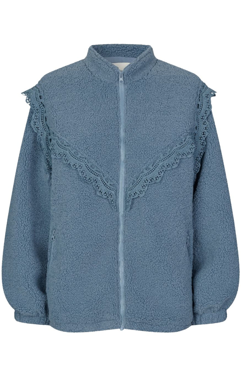 Lollys Laundry Jakke - Fall - Dusty Blue