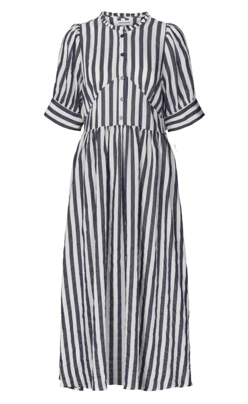Lollys Laundry Kjole - Boston - Dark Blue