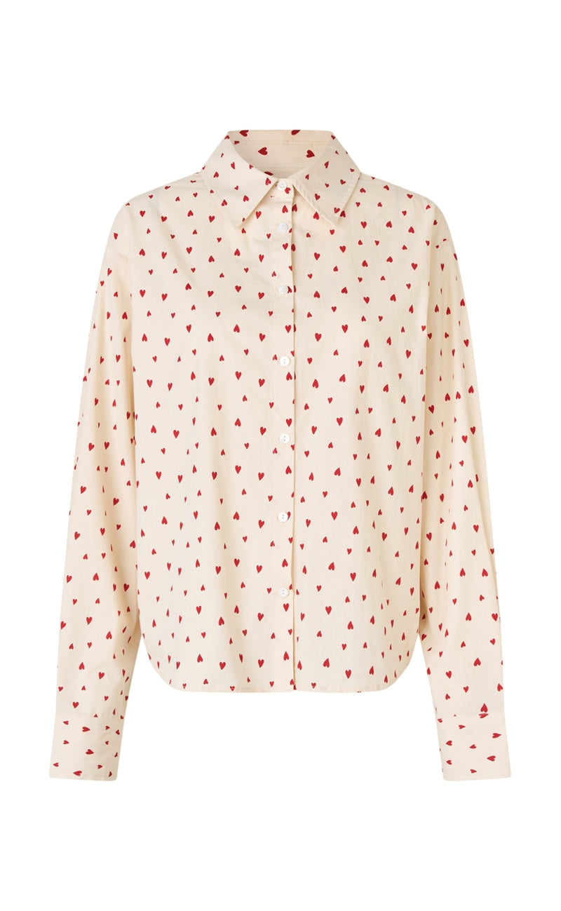 Lollys Laundry Skjorte - Bleeker - Red