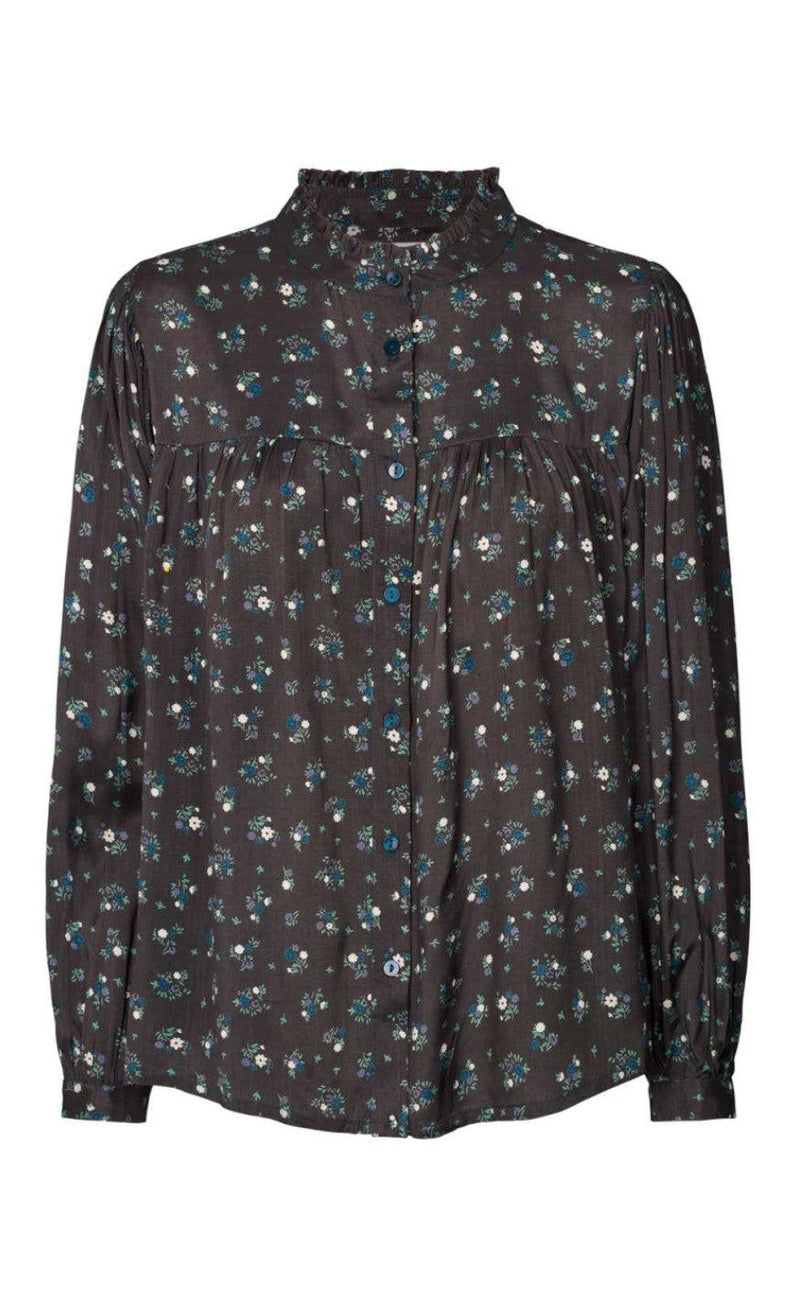 Lollys Laundry Skjorte - Cara - Washed Black