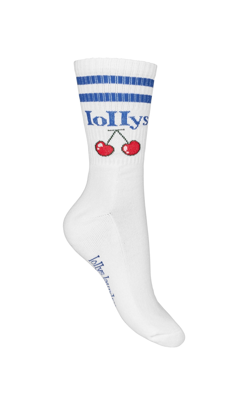 Lollys Laundry Strømper - Revel - Neon Blue