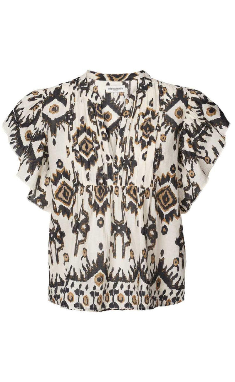 Lollys Laundry Top - Isabel - Aztec Print