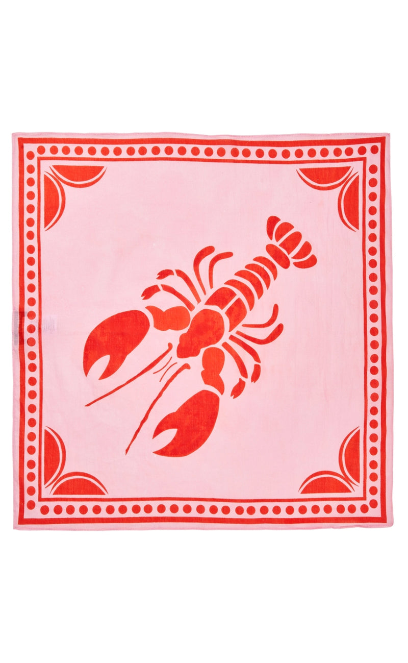 Lollys Laundry Tørklæde - Libby - Red