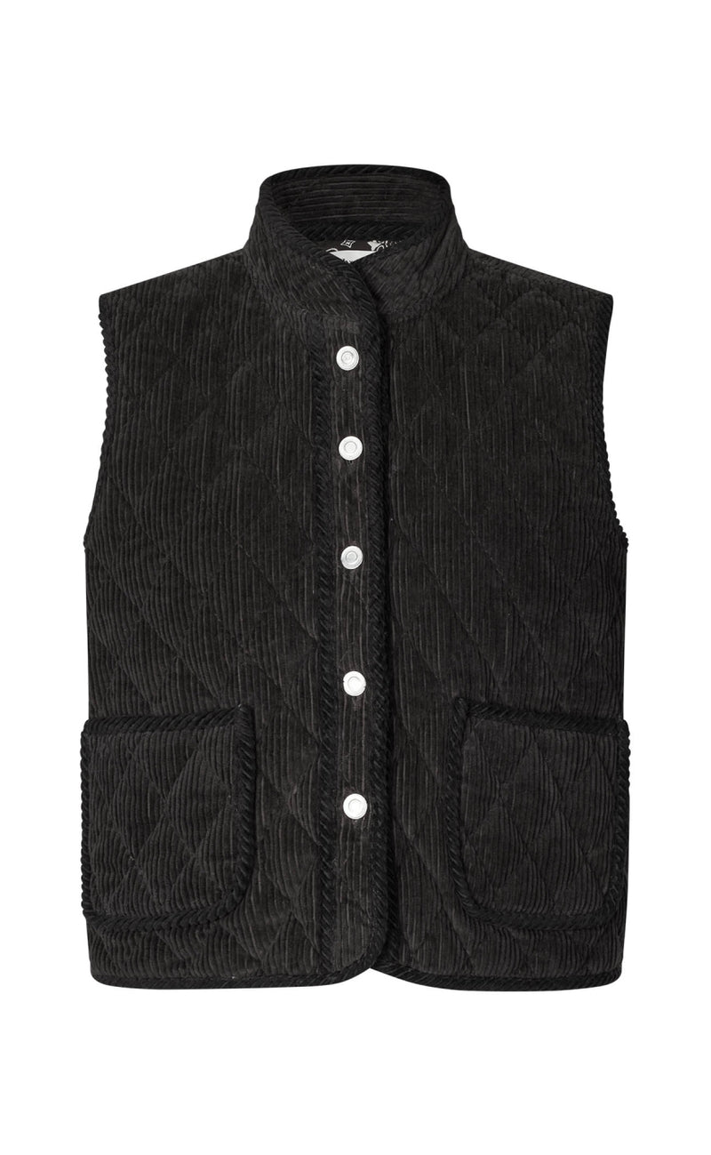 Lollys Laundry Vest - Cairo LL - Dark Mokka