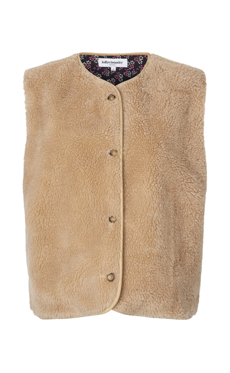 Lollys Laundry Vest - Jace - Sand