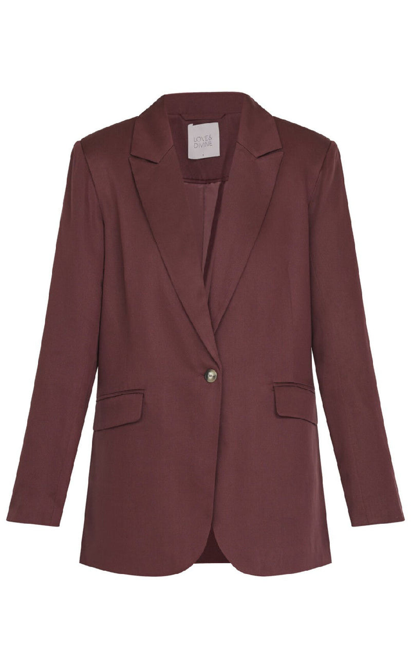 Love & Divine Blazer - Love1181 - Bordeaux