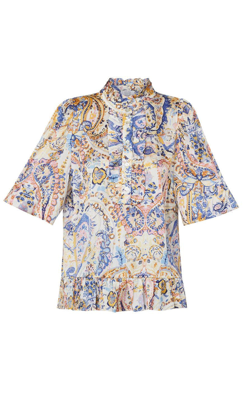 Love & Divine Bluse - Love1002-3 - Multi Paisley