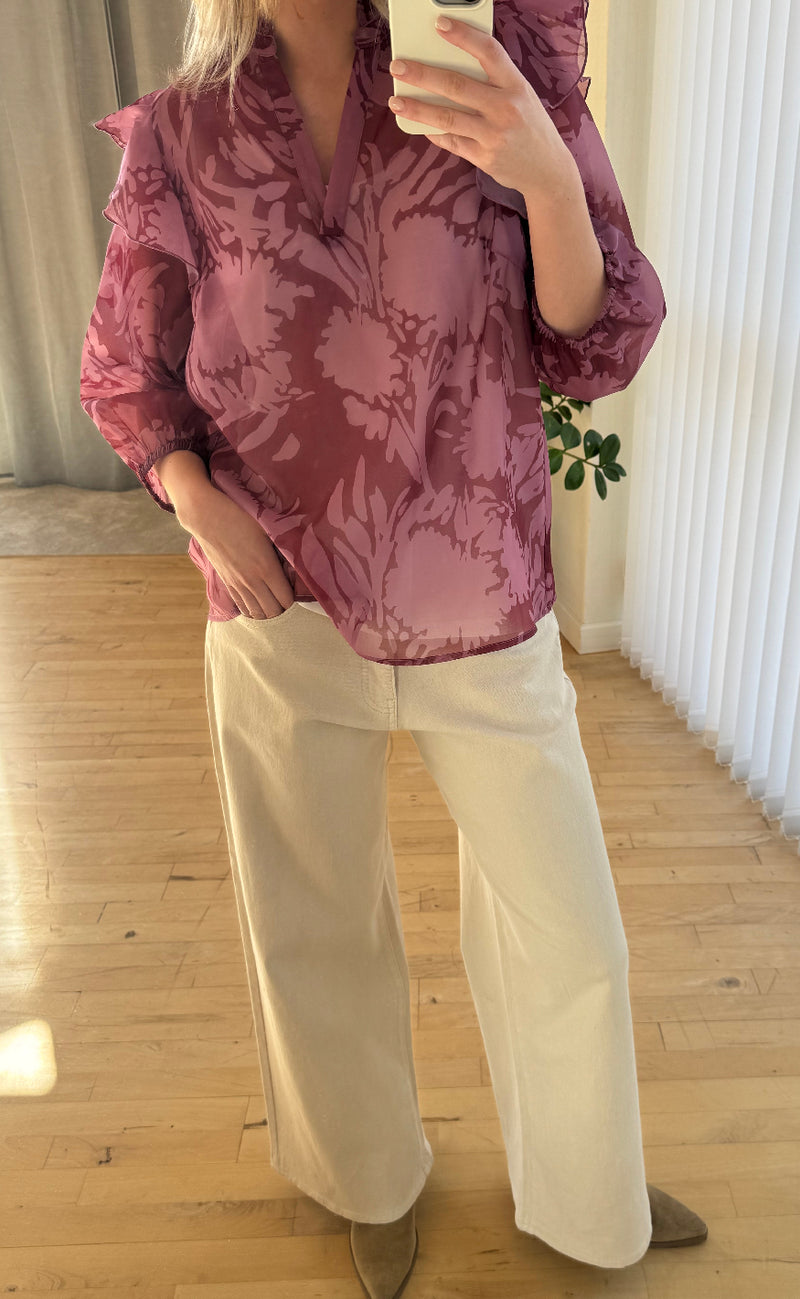 Love & Divine Bluse - Love1342 - Blush Comb