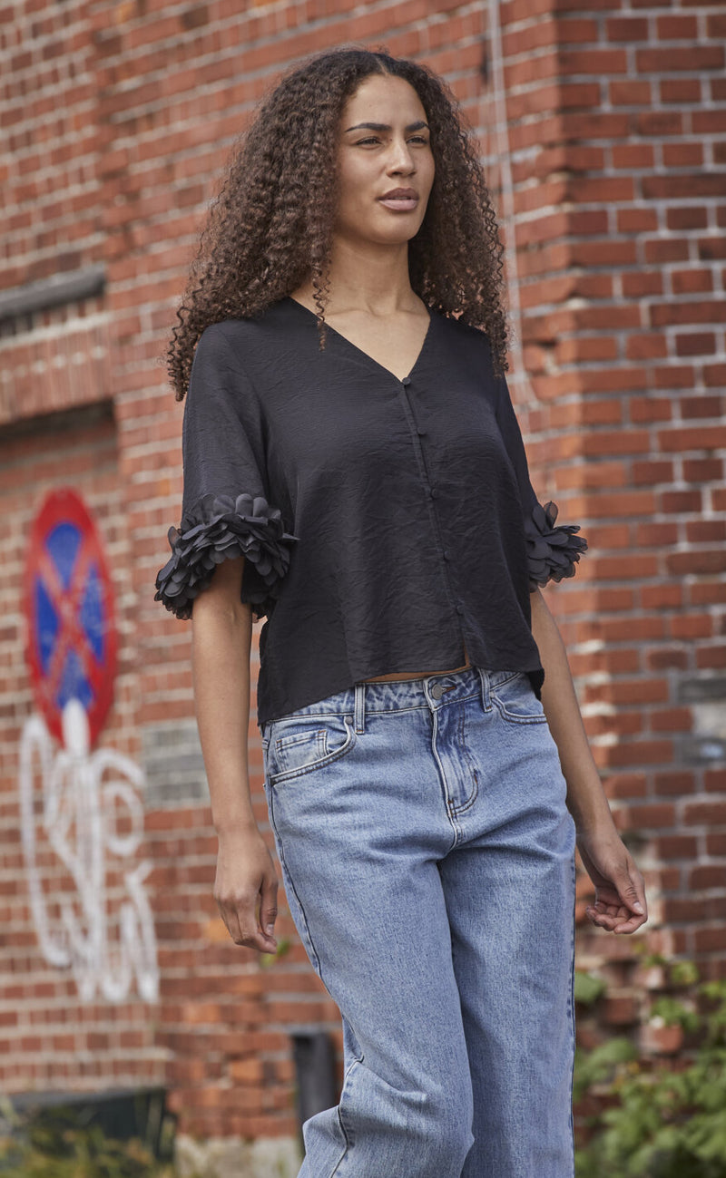 Love & Divine Bluse - Love1375 - Black
