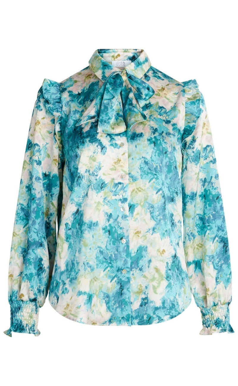 Love & Divine Bluse - Love687-1 - Jade Comb.