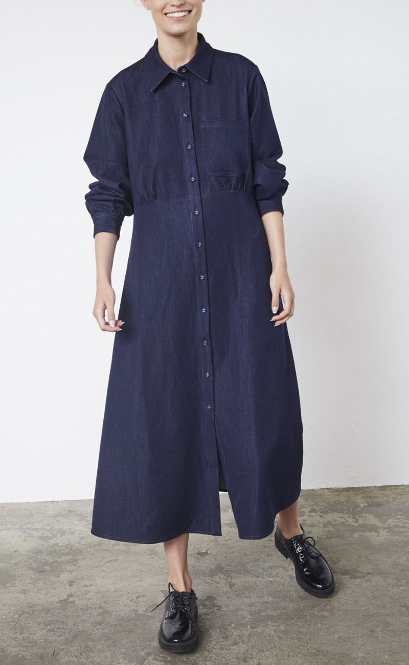 Love & Divine Kjole - Love1420 - Unwashed Denim
