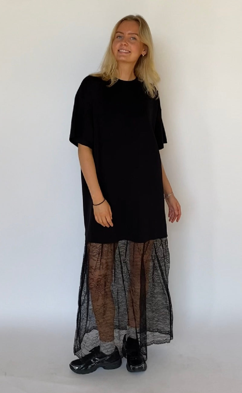Love & Divine Kjole - Love1447 - Black