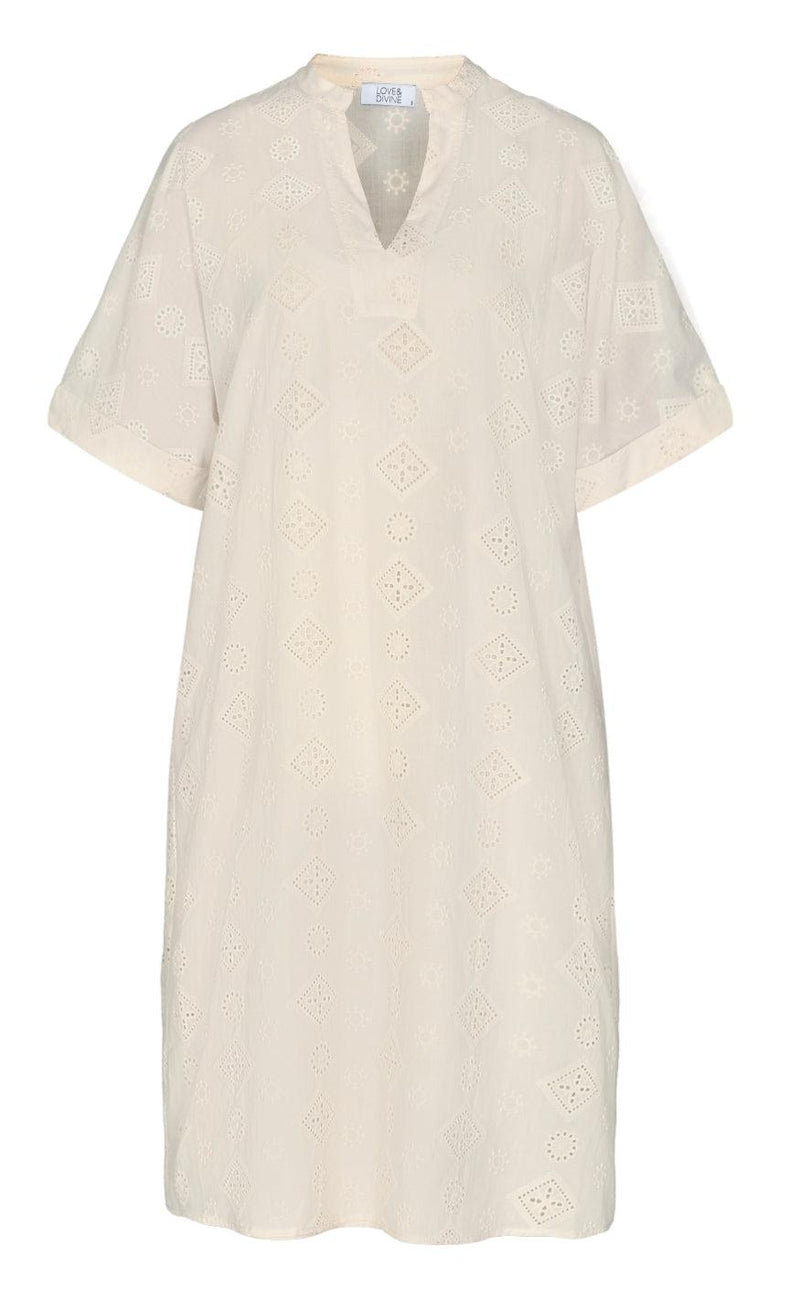 Love & Divine Kjole - Love963 - Cream