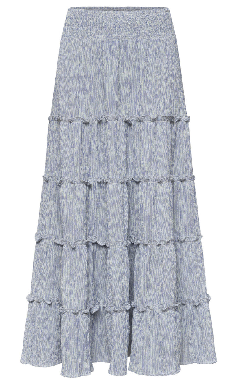 Love & Divine Nederdel - Love1326 - Blue/White Stripe