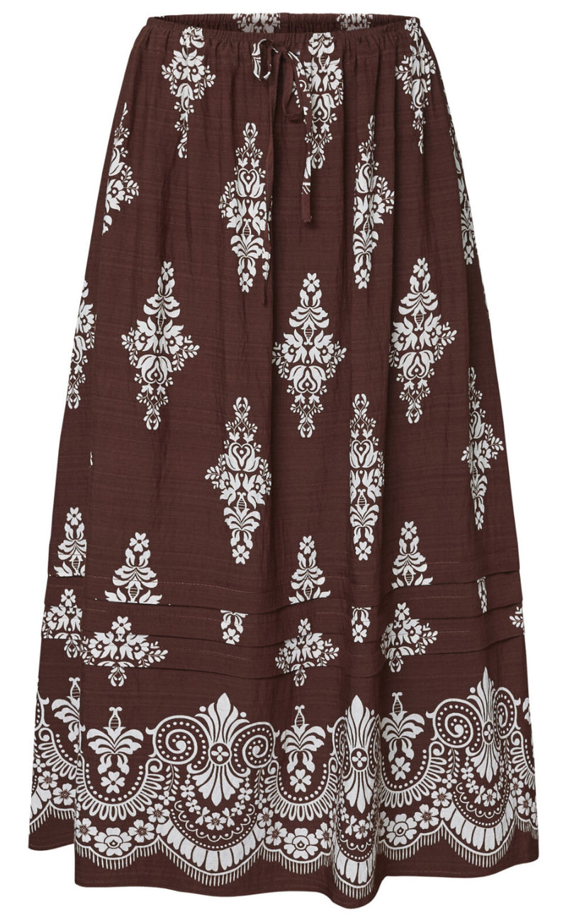 Love & Divine Nederdel - Love1369 - Brown/Paisley