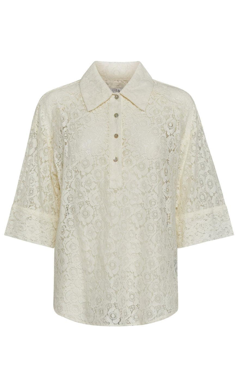 Love & Divine Skjorte - Love1316 - Cream