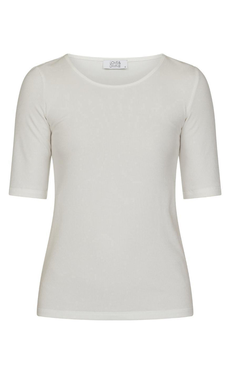 Love & Divine T-Shirt - Love1119 - Off White