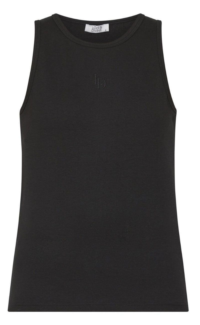Love & Divine Top - Love1228 - Black