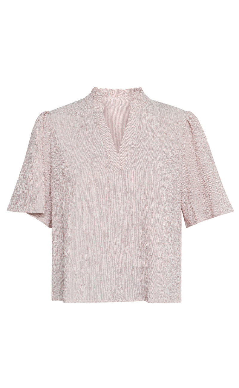 Love & Divine Top - Love1296-1 - Red/White Stripe