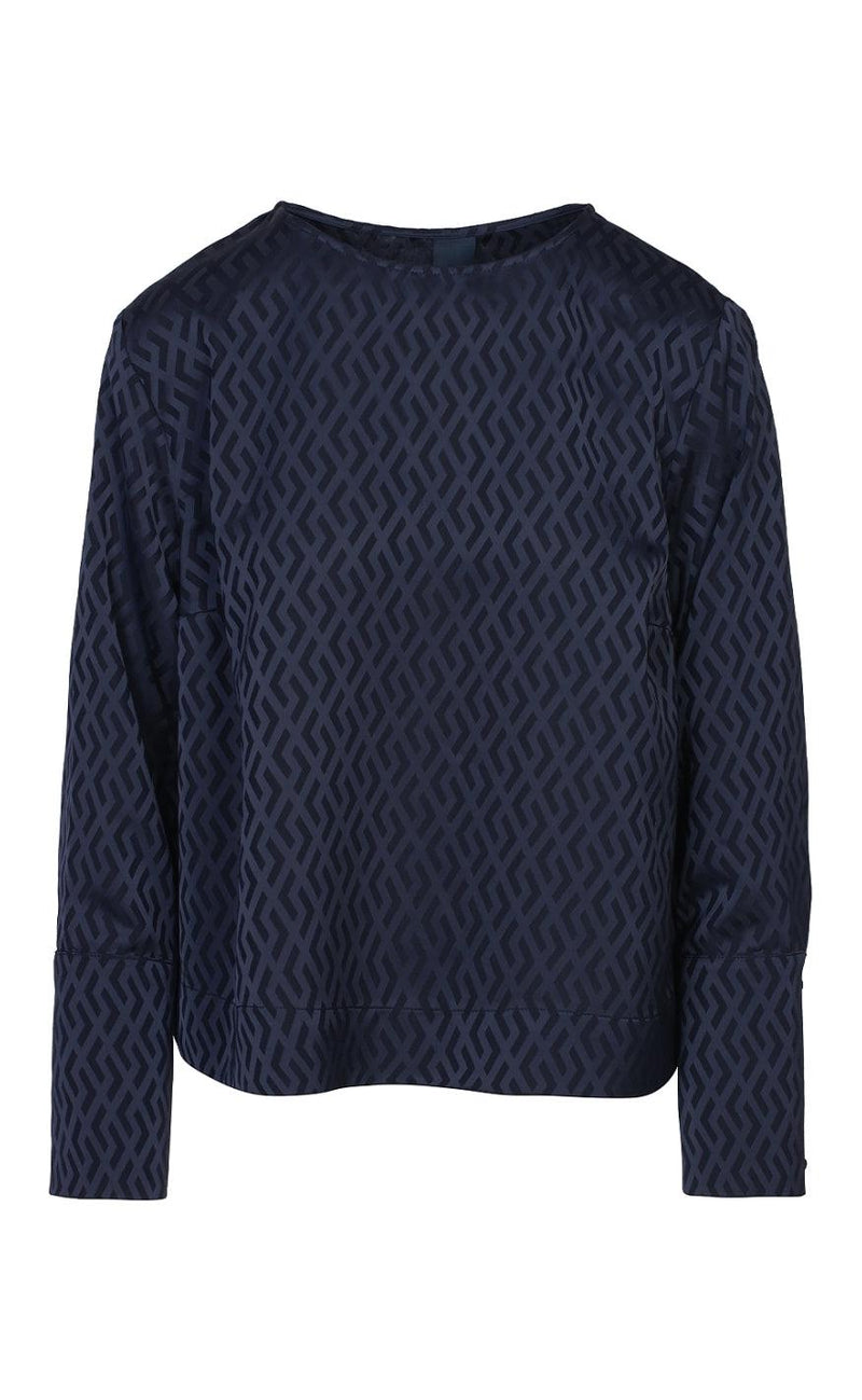 Luxzuz Bluse - Albin - Navy