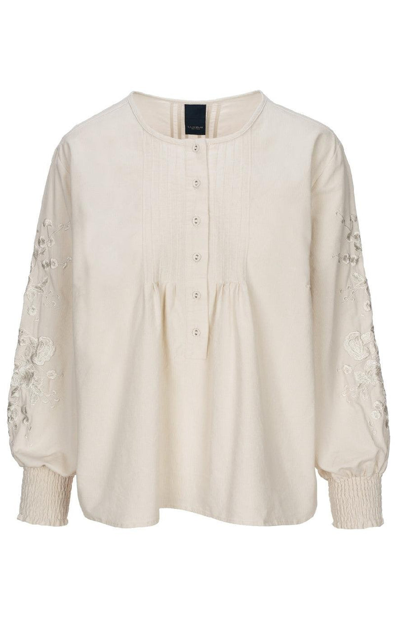 Luxzuz Bluse - Aliena - Coconut Milk