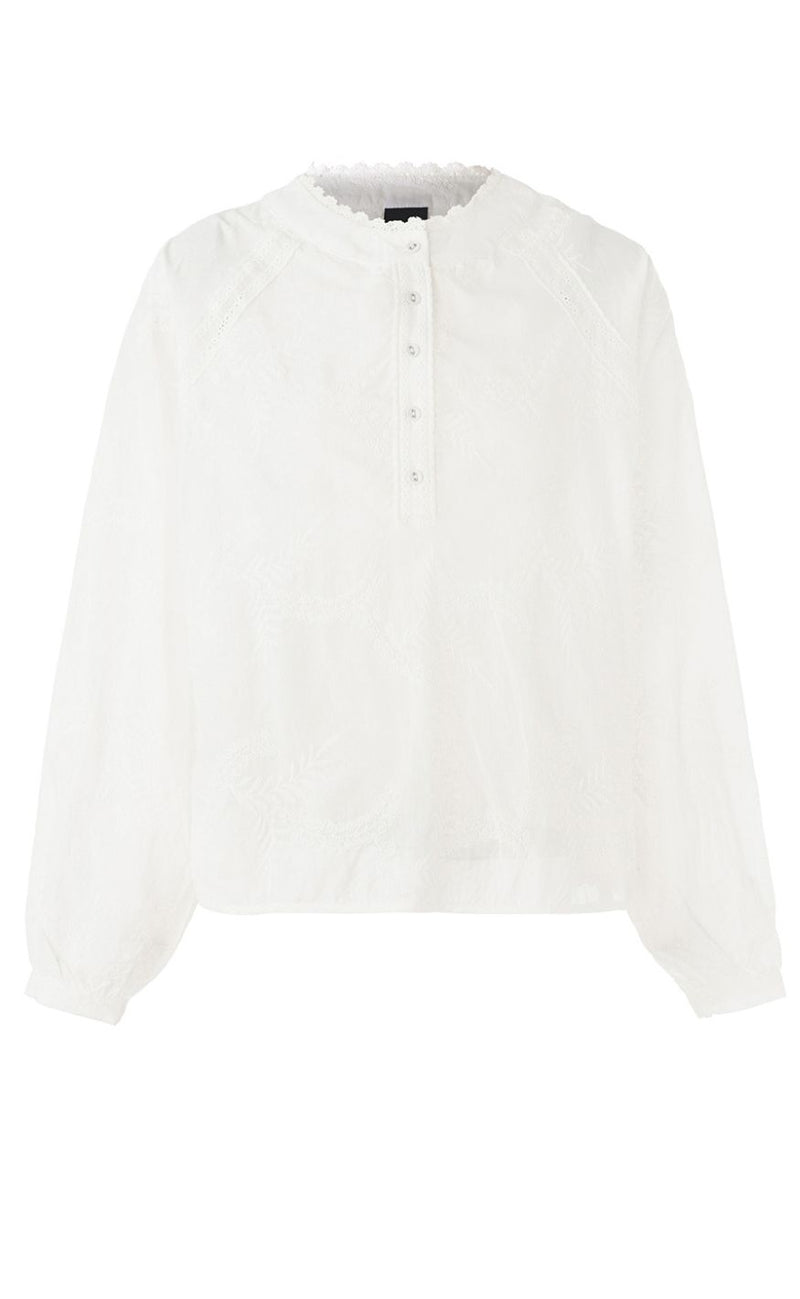 Luxzuz Bluse - Alvina - Cream