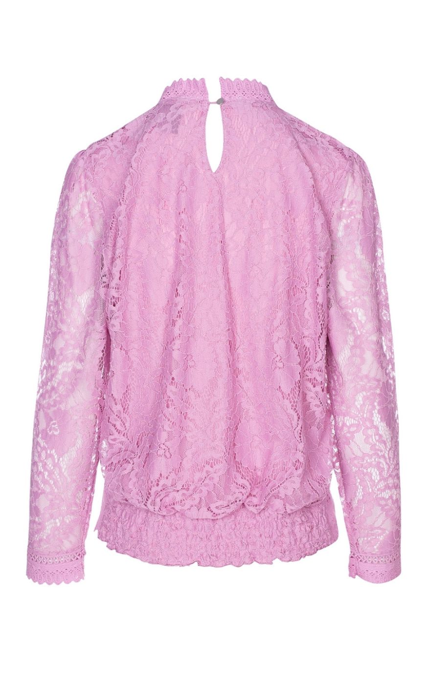 Luxzuz Bluse - Laizy - Pink Nectar